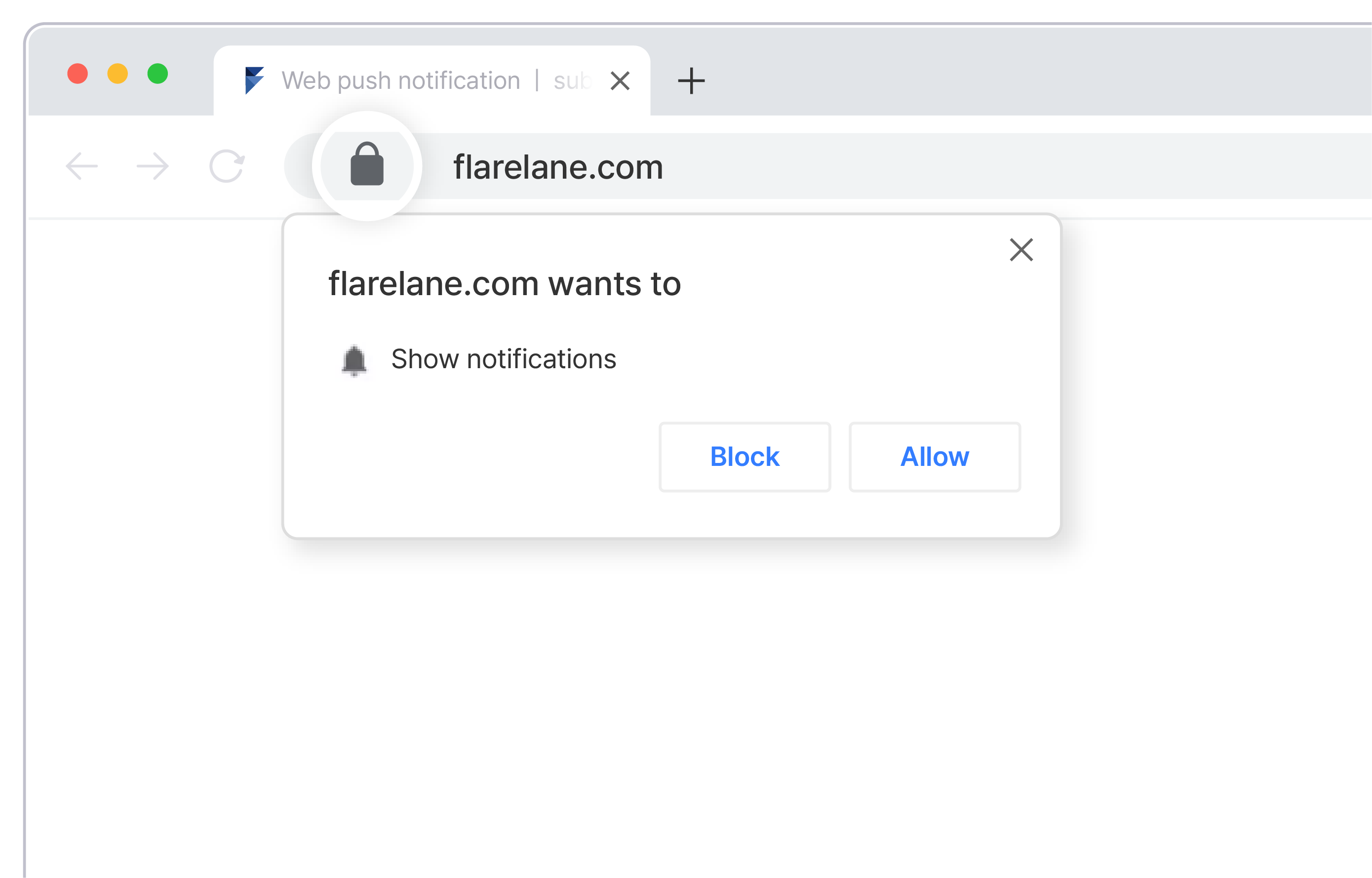 web push notification_browser prompt